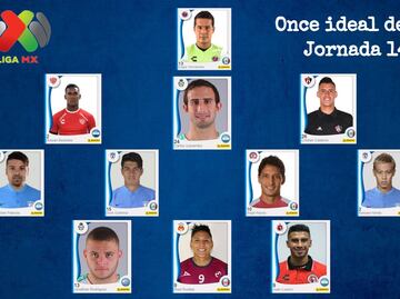 Once ideal de la Jornada 14, en números