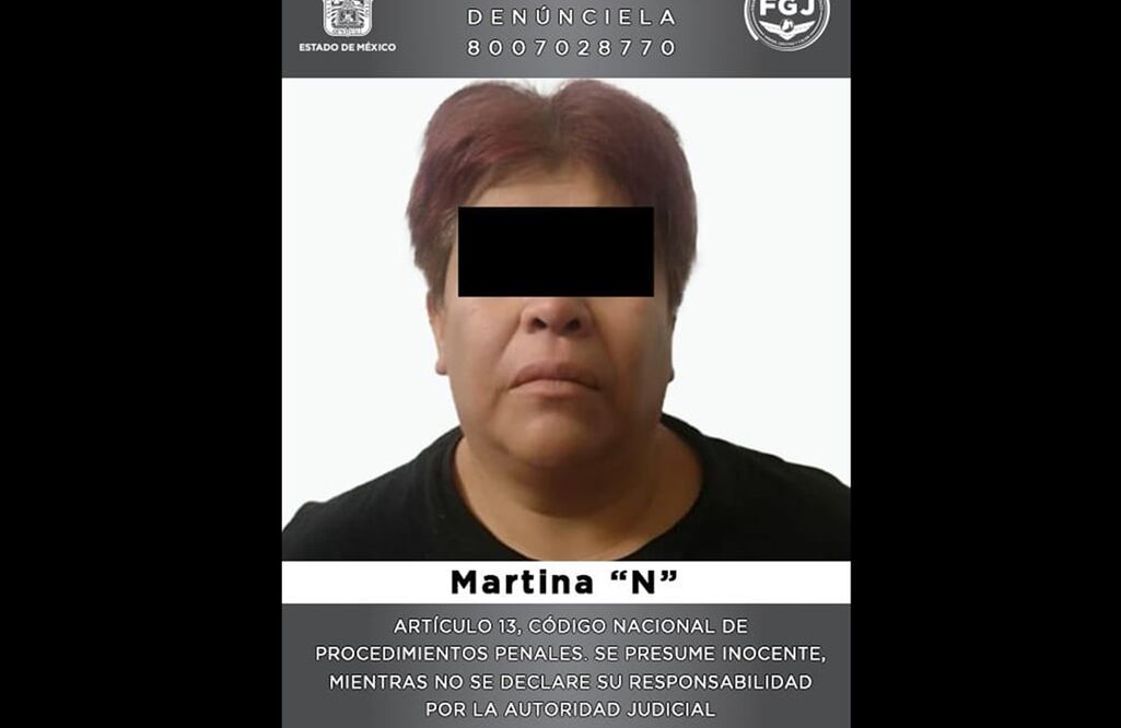 La  mujer detenida y trasladada  al Centro Penitenciario y de Reinserción Social de Tlalnepantla, conocido como penal de Barrientos. FOTO: Especial/EL UNIVERSAL/