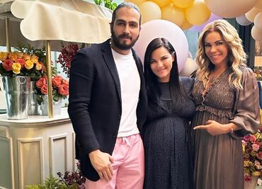 Maite Perroni y Andrés Tovar celebran el baby shower de su primogénita, ¡Está a punto de nacer!