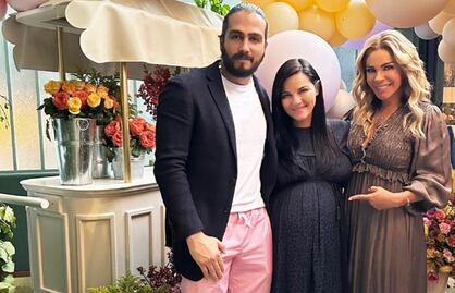 Maite Perroni y Andrés Tovar celebran el baby shower de su primogénita, ¡Está a punto de nacer!