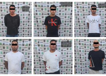 Desarticulan banda de robo a casa habitación con violencia; hay seis detenidos