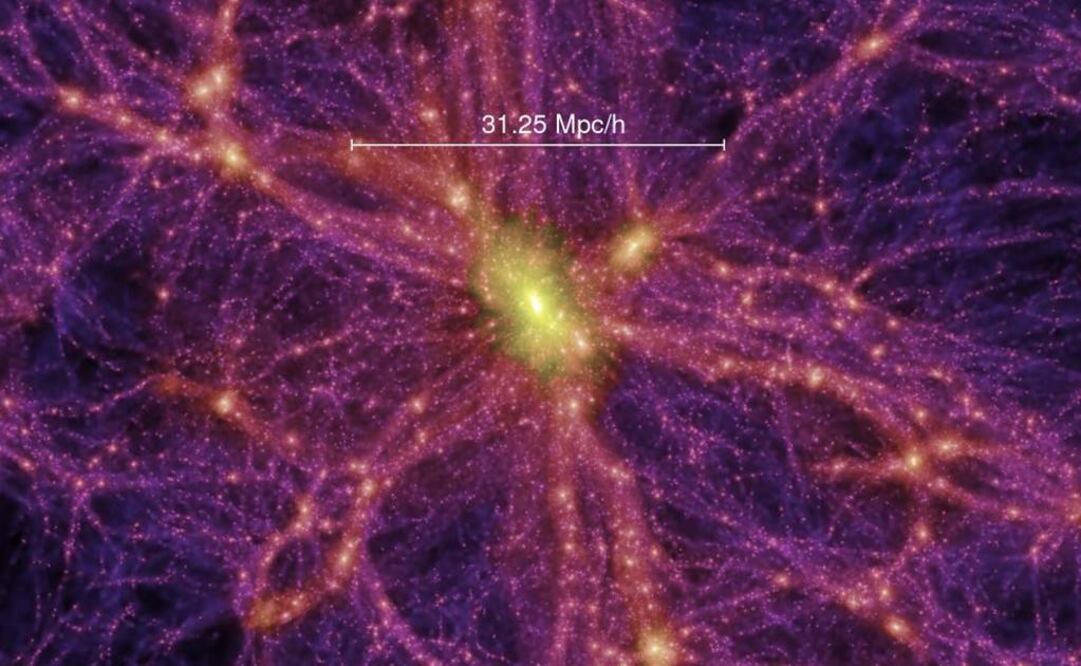 Las galaxias crecen formando estrellas a partir de gas, pero la cantidad de este es muy limitada, por lo que necesita un aporte de materia. Foto: American Astronomical Society