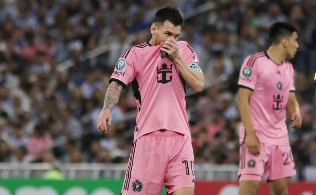 Lionel Messi en el Estadio de Rayados - Foto: Carlos Mejía / EL UNIVERSAL