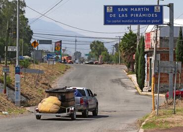 Mantienen vuelos de globos en Teotihuacán