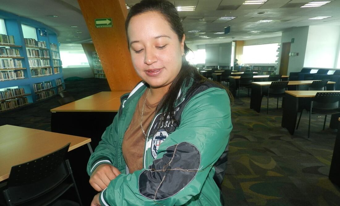 Las descargas solo se dan en el área de los brazos por la parte externa. Foto: Agencia Informativa Conacyt.