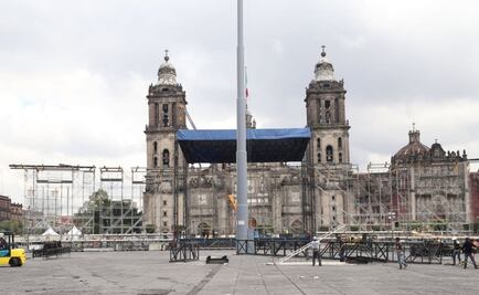Montan "The Wall" para Roger Waters en el Zócalo
