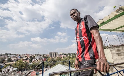 Este migrante haitiano no sueña con EU, sino con vivir en México