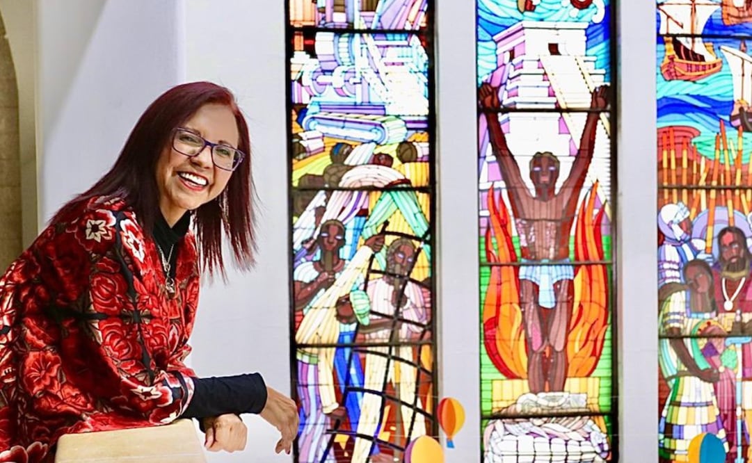 Leticia Ramírez Amaya mandó un mensaje por la segunda sesión ordinaria del Consejo Técnico Escolar. Foto: SEP