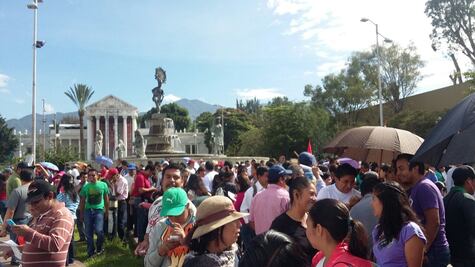 Comienza marcha de CNTE en Oaxaca