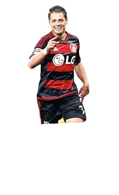 “Felicidades a la UEFA Champions League por llegar a 10 millones de seguidores en Twitter, ojalá lleguen más”, comentó en video el ariete del Bayer Leverkusen (XINHUA)