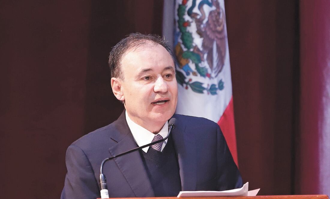 Alfonso Durazo Montaño encabeza las renuncias de funcionarios que se van en busca de una candidatura. Archivo EL UNIVERSAL