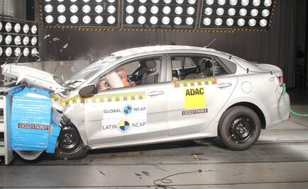 ¿Qué tan seguro es en choques el KIA RIO 2018 mexicano? 