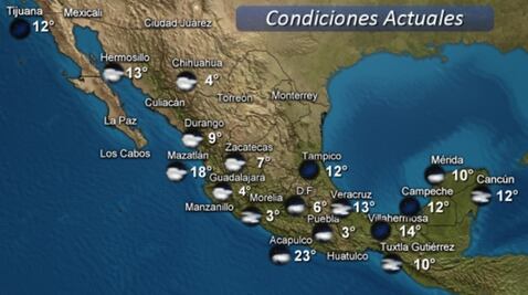 Prevén fuertes lluvias por frente frío 37