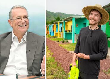 MrBeast reta a "ultra ricos" de X a donar 1 mdd para alimentar a personas; Salinas Pliego responde a desafío