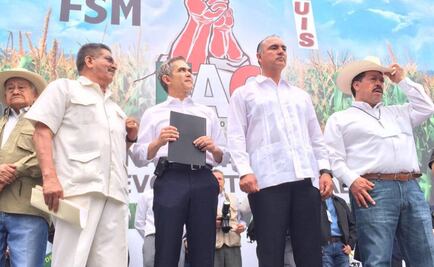 Mancera ofrece alianza de trabajo a campesinos