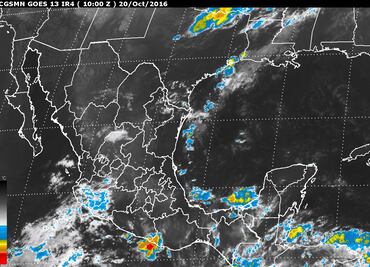 Frente frío número 4 ocasionará lluvias en el país