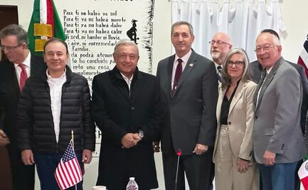 AMLO y gobernadora de Arizona se reúnen en Nogales