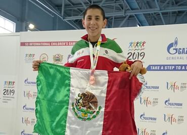 Mexicano José Manuel Real gana bronce en los Children´s Games de Rusia