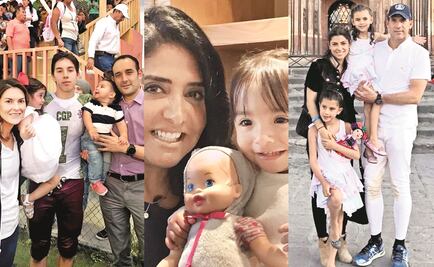 Políticos gozan el Día del Padre en familia