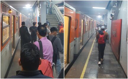 Metro Chabacano, de la Línea 2, reportó un corto circuito