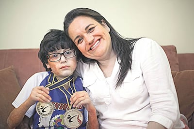 Héctor, un campeón en Taekwondo