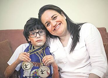 Héctor, un campeón en Taekwondo