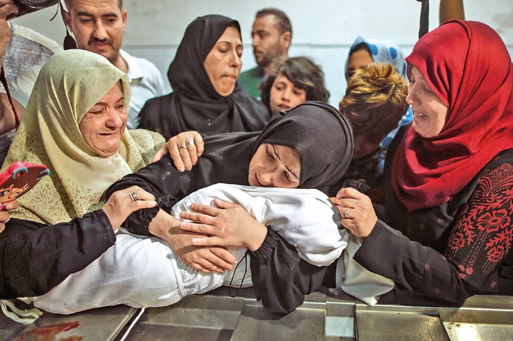 Según la agencia para la infancia de la ONU, Unicef, casi 20 mil bebés nacieron desde el 7 de octubre, cuando estalló el conflicto. Foto: AFP