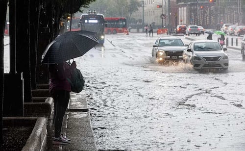 Mexico City Under Yellow Alert for Heavy Rains and Strong Winds