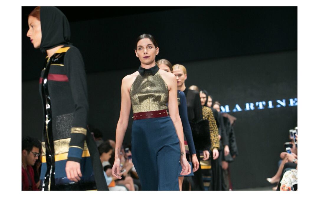 Alfredo Martínez es uno de los diseñadores que regresará a Mercedes-Benz Fashion Week México. Aquí la colección otoño-invierno 2016. Fotografía de Hermes Quetzalcóatl.