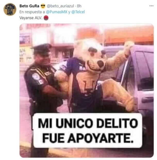 Pumas se adueñó de los memes luego de perder ante Chivas