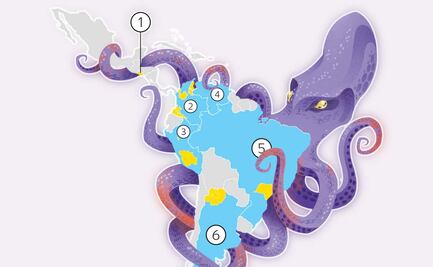 Los tentáculos de los cárteles mexicanos en América Latina