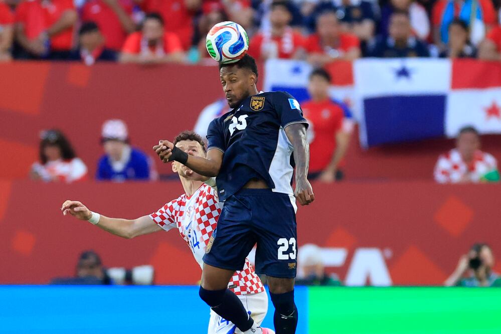 Panamá y Croacia en partido, durante la segunda jornada de la Fase de Grupos del Mundial de 2026 - Foto: EFE
