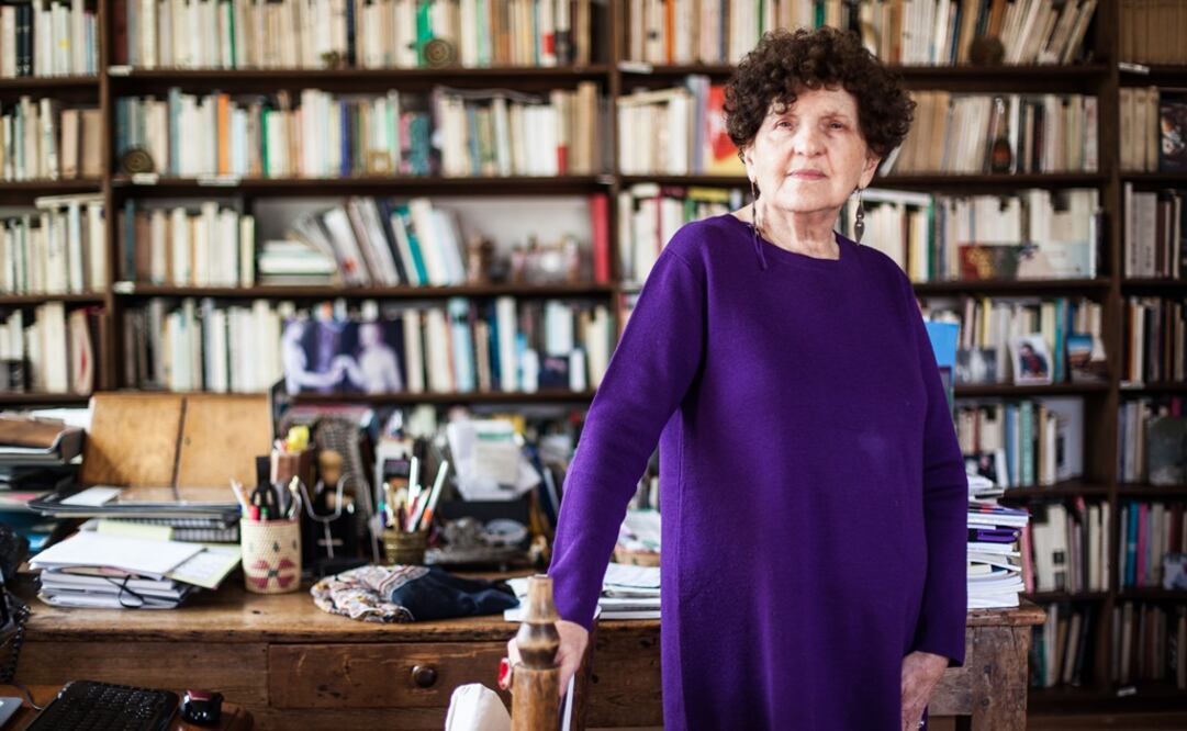 Margo Glantz habló de su libro "Apariciones". Foto: El Universal/ GERMAN ESPINOSA