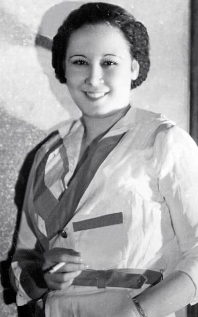 EL UNIVERSAL ILUSTRADO llamó a Caridad Bravo Adams la “poetisa que no parece tener punto de llegada, tierra donde enraizar” en 1933. Foto: Archivo EL UNIVERSAL.