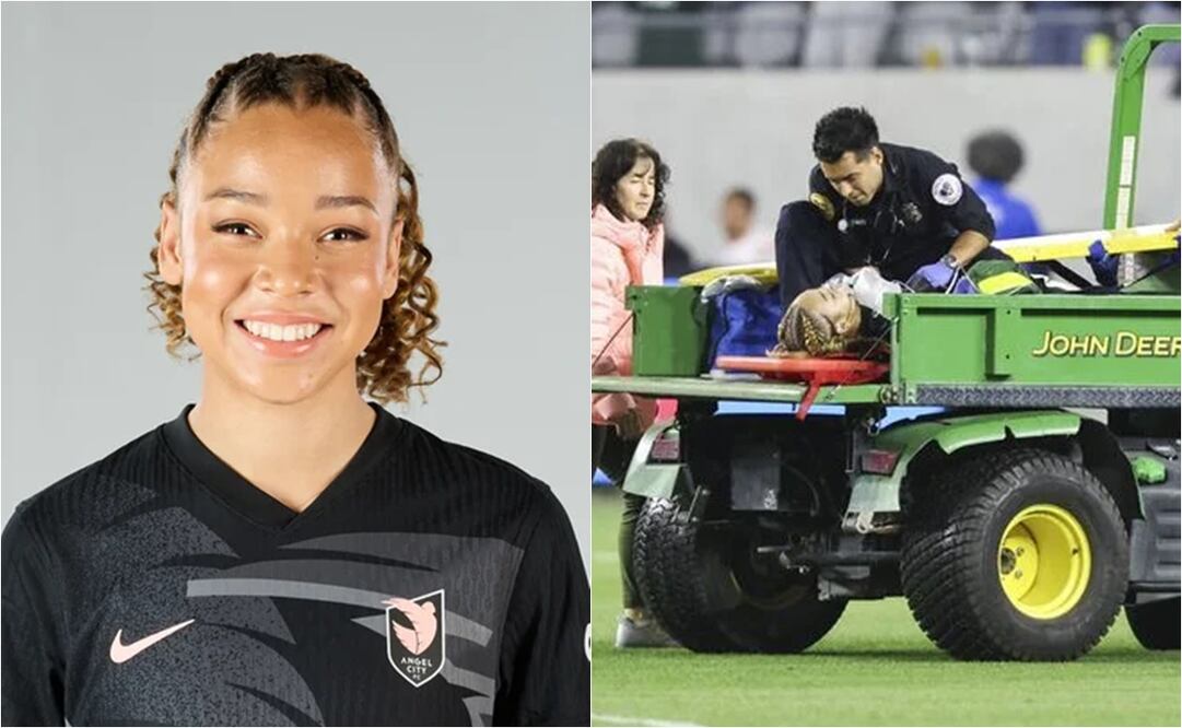 FOTO: ESPECIAL - Savy King, jugadora estrella del futbol en Estados Unidos colapsó en pleno partido