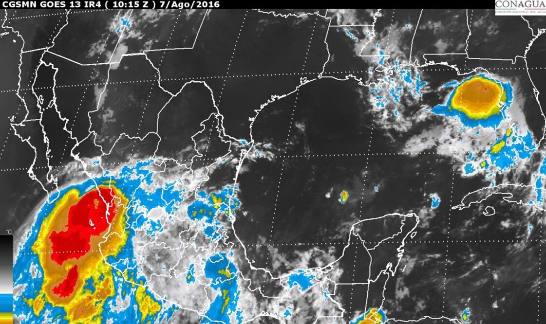 Imagen satelital del SMN