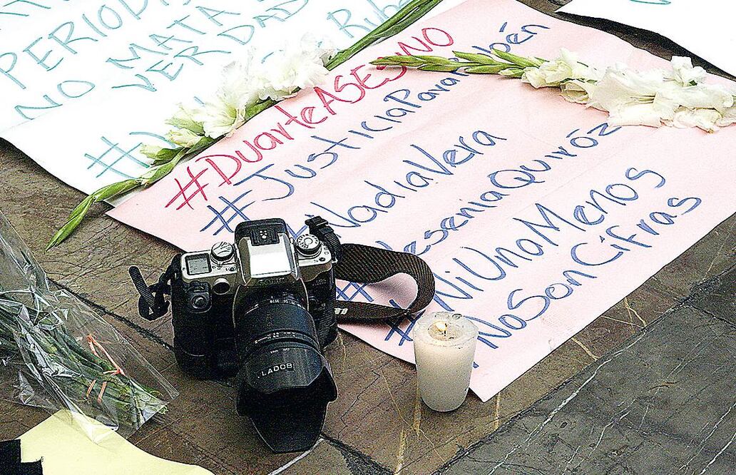 Protestas, tras el asesinato de Rubén Espinosa (ARCHIVO EL UNIVERSAL)