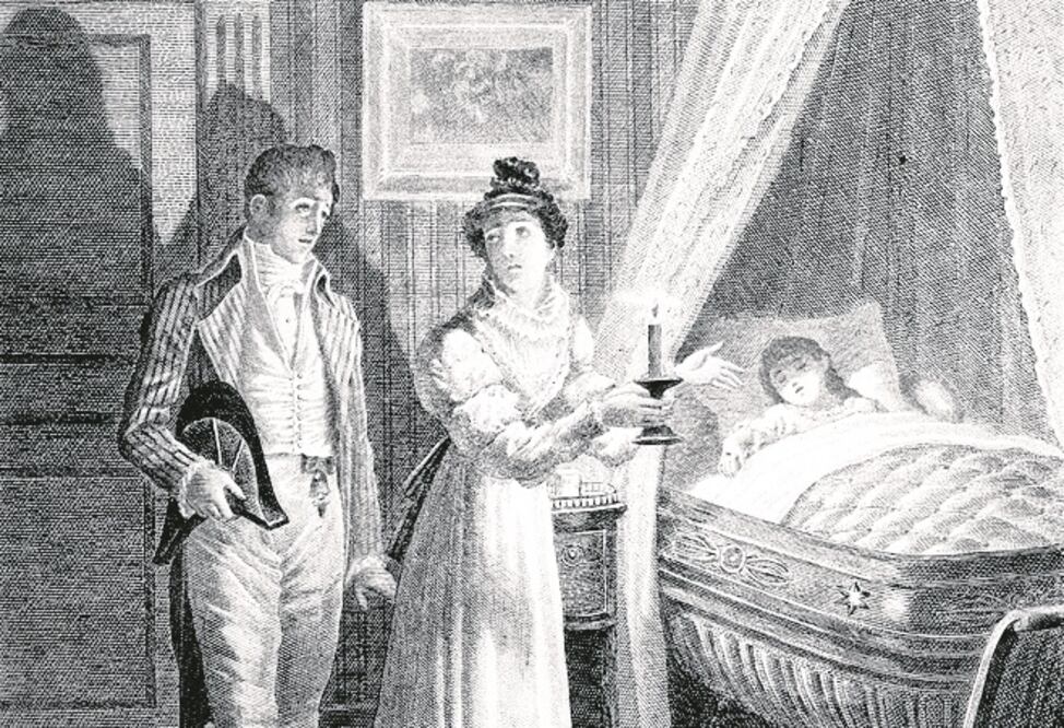 La mujer de los treinta, ilustración del artista francés Adrien Moreau. Foto: THE WOMAN OF THIRTY. PHILADELPHIA: GEORGE BARRIE & SON, 1897