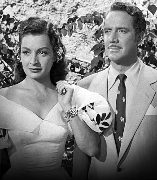 Elsa Aguirre y Ramón Gay en “Estafa de Amor”. Semanas antes de llegar a cines, la XEW transmitió su versión en radionovela con gran éxito. Foto: ESPECIAL.