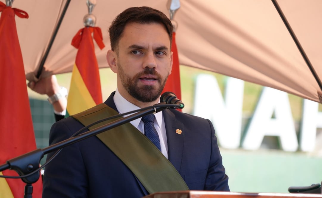 Carlos Eduardo Del Castillo Del Carpio, ministro de Gobierno (Interior) de Bolivia. Foto: X @EDelCastilloDC