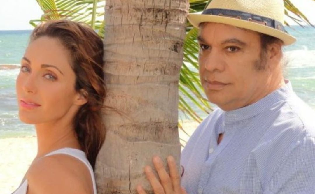 Anahí y Juan Gabriel. Foto: Twitter @QueTalmagazine