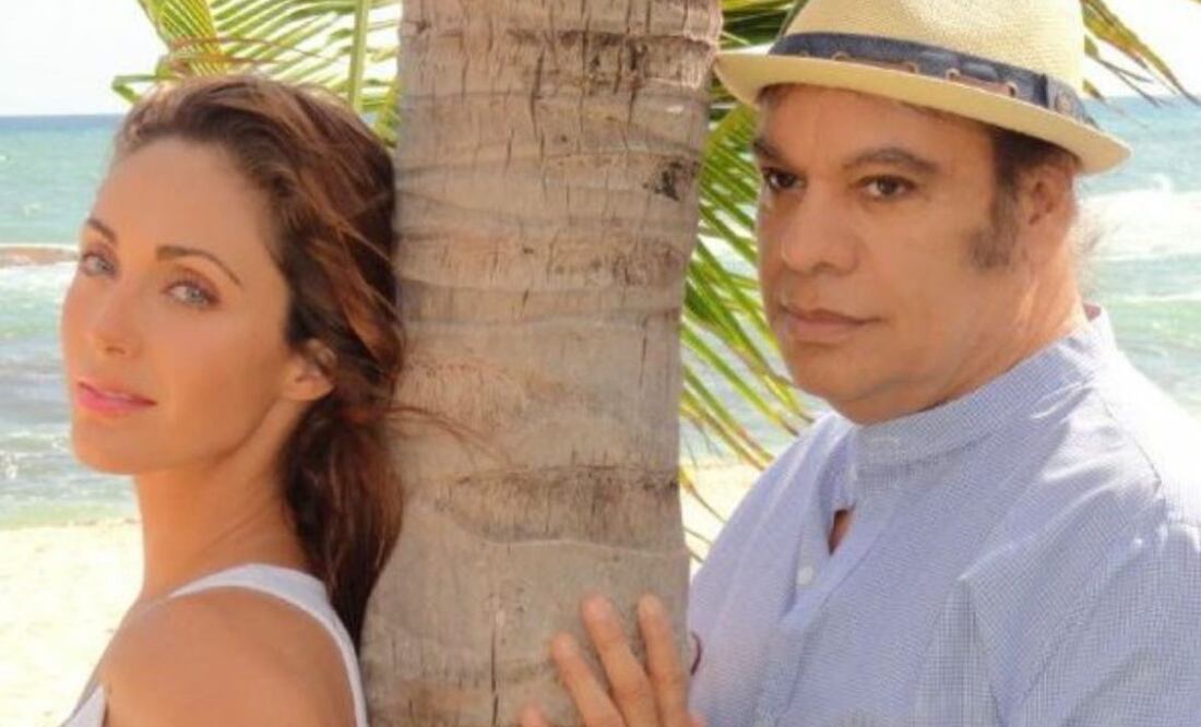 Anahí y Juan Gabriel. Foto: Twitter @QueTalmagazine