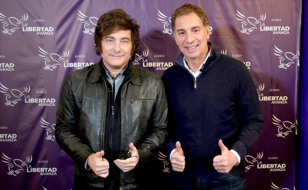 Milei designa a Diego Santilli como ministro del Interior de Argentina.
Foto: Especial.