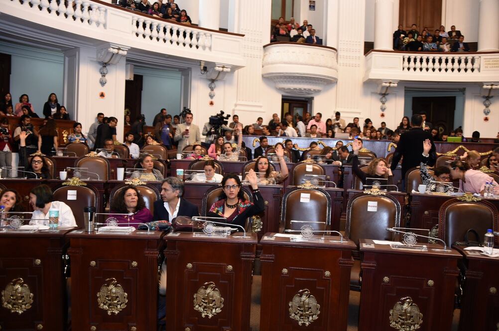 Sesión en el Congreso de la CDMX (ARCHIVO. EL UNIVERSAL)