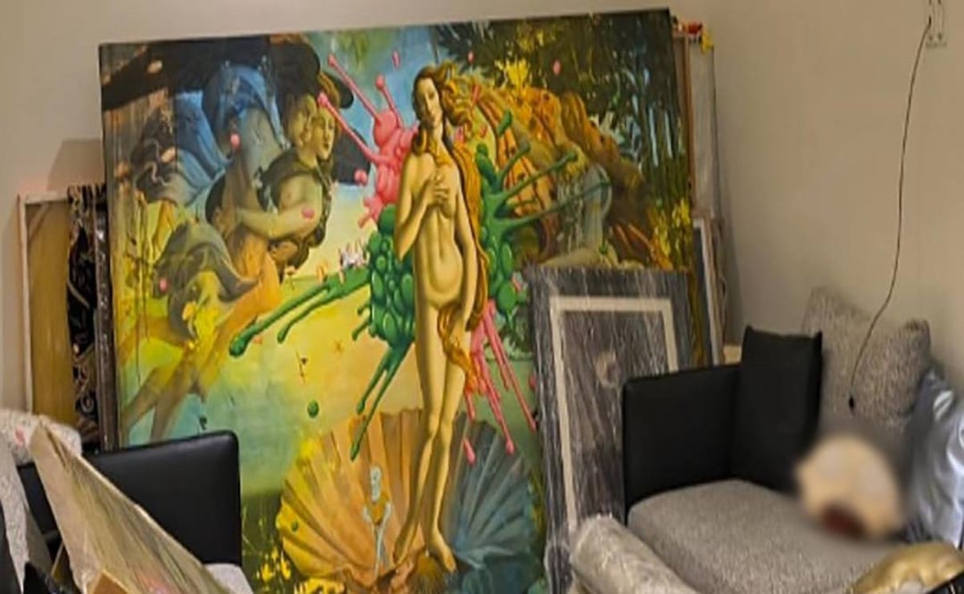 Pintura perteneciente a Ryan James. Foto: Especial
