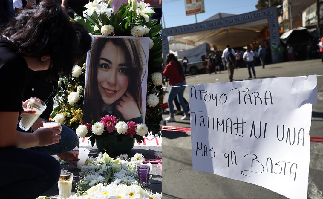 Ingrid Escamilla y Fátima, asesinadas en la Ciudad de México / Fotos: Archivo. EL UNIVERSAL y EFE