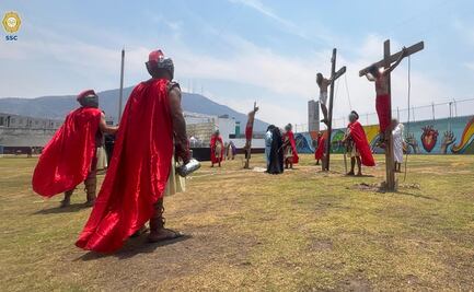 Realizan viacrucis en instalaciones de Centros Penitenciarios de la CDMX; participan más de 600 personas privadas de la libertad