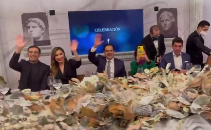 Salinas Pliego sube video de fiesta con Paty Chapoy, Alatorre y varios más