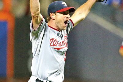 Scherzer gana su segundo juego sin hit de 2015