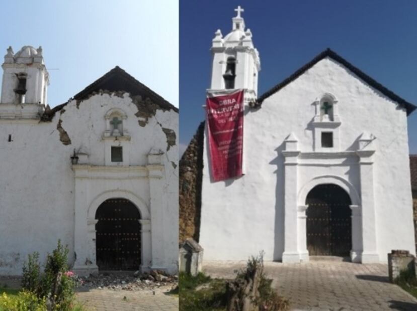 Han sido restaurados 1,101 inmuebles de los 2,340 dañados por los sismos de 2017